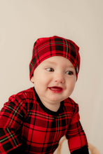 Load image into Gallery viewer, Beanie in Tartan Plaid | Bamboo Viscose
