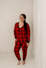 Load image into Gallery viewer, Women’s 2 pc Loungewear in Tartan Plaid | Bamboo Viscose
