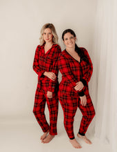 Load image into Gallery viewer, Women’s 2 pc Loungewear in Tartan Plaid | Bamboo Viscose
