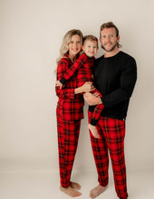Load image into Gallery viewer, Men’s 2 pc Loungewear Set in Tartan Plaid | Bamboo Viscose
