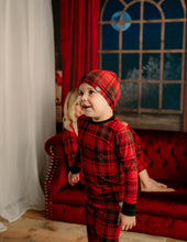 Load image into Gallery viewer, Beanie in Tartan Plaid | Bamboo Viscose
