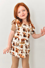Load image into Gallery viewer, 🇨🇦  Reversible Opening Ready Set Romper® Twirl in Highland Dreams + Ribbed Caramel

