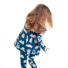 Load image into Gallery viewer, 🇨🇦  Reversible Opening Ready Set Romper® Twirl in Minted O.G Polar Pals
