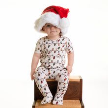 Load image into Gallery viewer, 🇨🇦 Front Opening Ready Set Romper® in Holiday Lights
