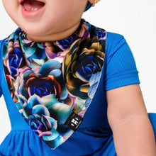 Load image into Gallery viewer, 🇨🇦 Bamboo Bib in Electric Garden
